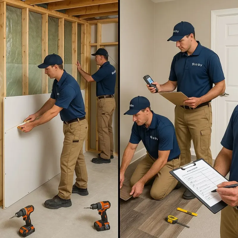 Repairs and Reconstruction process in Johnstown, PA