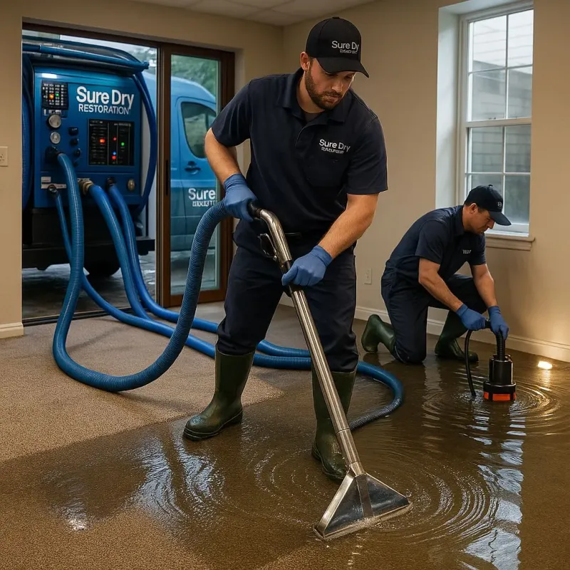 Water Extraction and Removal process in Johnstown, PA